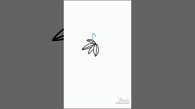 Как нарисовать цветы ?. Уроки рисования для малышей. Учимся рисовать. Поэтапное рисование. смотреть онлайн