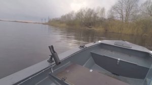 Обзор лодки Робинзон 400 на воде Часть 1
