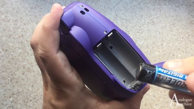 Battery Swap: Instax Mini 8