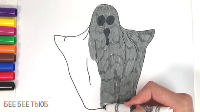 Как Нарисовать Монстра Франкенштейна | Видео для детей к Хэллоуину смотреть онлайн