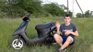 Делаю СКУТЕР для станта - SUZUKI LET'S 2