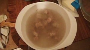 Гороховый суп в микроволновке