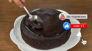 Шоколадный торт на РАЗ, ДВА, ТРИ, без Яиц и Молока