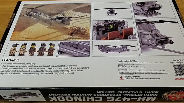 EBAY HAUL, BRICKMANIA MH-47G CHINOOK - (SOAR) 'NIGHT STALKERS' EDITION смотреть онлайн
