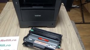 How to change Brother MFC-8520DN Laser Printer Toner Cartridge