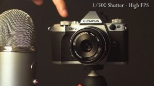 Olympus E-M5 MK II Shutter Sound ASMR