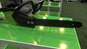 Greenworks 16-Inch 40V Cordless Brushless Chainsaw with 4.0 AH Battery | Weekend Handyman