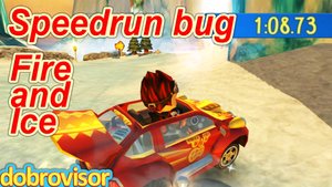 Beach Buggy Racing Glitch Speedrun Fire and Ice 1.08.73