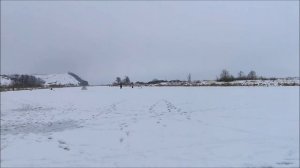 Рыбалка на реке Битюг, посёлок Нижний Кисляй ,съёмка 01.01.2022