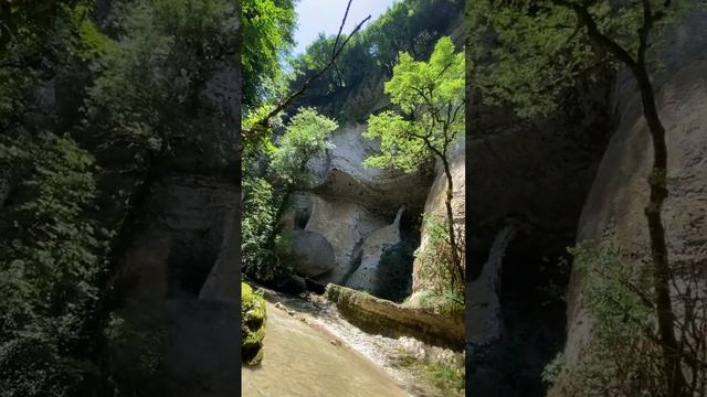 Водопады Шакуранского каньона. Кодорское ущелье. Абхазия
