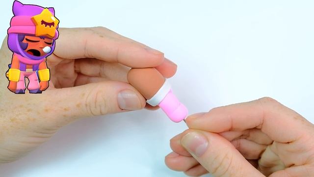 Making Brawler Sandy - Brawl Stars clay Art смотреть онлайн