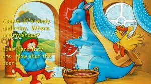Cookie & Friends B - U4 Weather - Now Shut The Door! (with audio story & text)