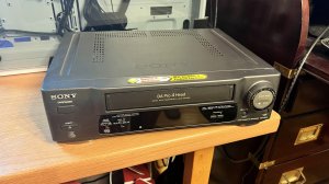Видеомагнитофон Sony SLV-X512 с пультом. Проверка работоспособности