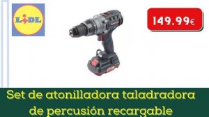 LIDL PARKSIDE OFERTAS HERRAMIENTAS FIN DE SEMANA | DICIEMBRE 2022