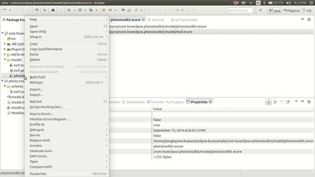 Eclipse by Example: Git and EMF смотреть онлайн