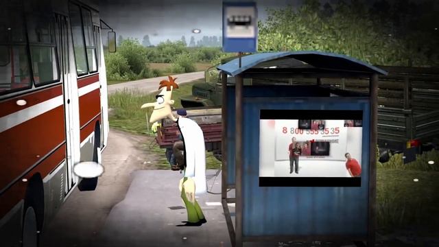 Фуфел приехал к бабушке