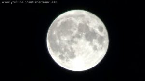 Тест луна Sony HDR-CX620 moon Test 3