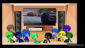 Cars Characters react to Cars 3 McQueen's Car Crash gacha