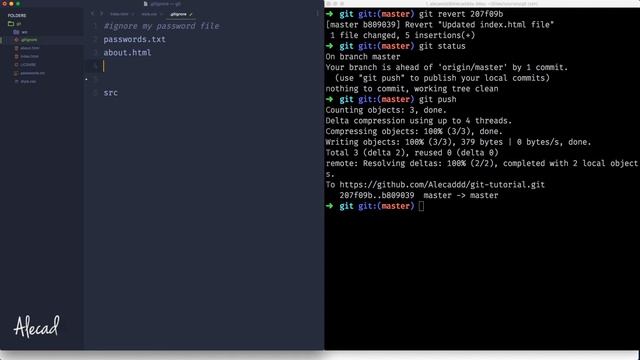 Learn Git from Scratch - The Git Revert Command смотреть онлайн