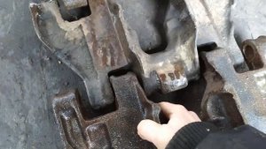 ДТ 75 обзор траков гусеницы.