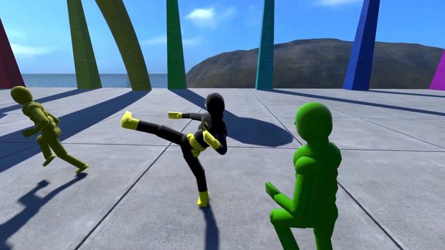 BATMAN vs DEADPOOL - ULTIMATE EPIC RAGDOLL PHYSICS GAME смотреть онлайн