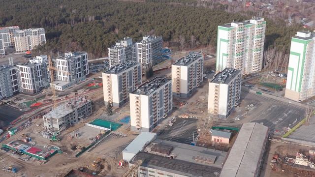 Динамика строительства ЖК Первая линия ГАВАНЬ ОКТЯБРЬ 2021 || Застройщик Меридиан Новостройки Тюмен смотреть онлайн