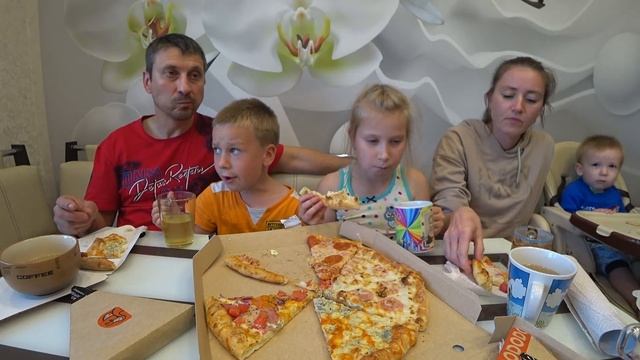 МУКБАНГ ПИЦЦА ? С РАЗНЫМИ НАЧИНКАМИ  ДЛЯ БОЛЬШОЙ | MUKBANG PIZZA WITH DIFFERENT FILLINGS FOR A LARG