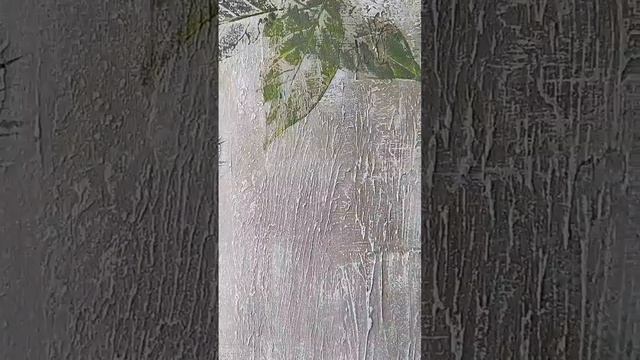 Картина акрилом "Черная пантера". смотреть онлайн