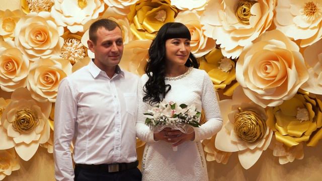 Свадебный клип. Святошинский ЗАГС. смотреть онлайн