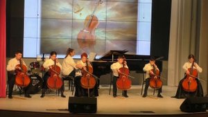 ЦДШИ ансамбль виолончелистов Вальс бабочки