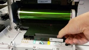 Replace Drum, Toners & Waste Toner Bottle on Samsung c460 360 3300 363 364 365 & more
