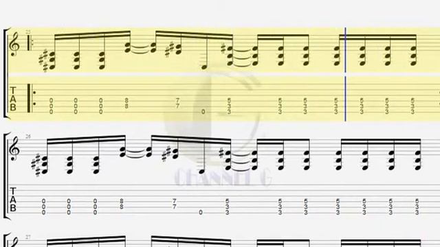 Linkin Park - Papercut - Guitar Backing - Track -  Guitar 1