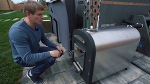 ОБЗОР. КВАДРАТНАЯ УЛИЧНАЯ КУПЕЛЬ на 6 человек с подогревом от печки на дровах #купельсподогревом