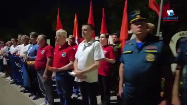 В День памяти и скорби Космический центр «Южный» провел акцию "Свеча памяти" смотреть онлайн