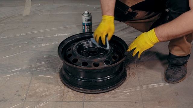 Эмаль для колесных дисков KUDO KU 520x смотреть онлайн