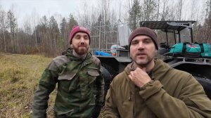 ЖИЗНЬ в ТАЙГЕ. ПРИЕХАЛ ВОВА. ОХОТА И РЫБАЛКА. СБОР ЯГОД