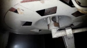 Чистка газового котла АОГВ от сажи и копоти.