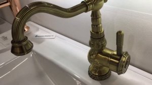 SMESITEL-ONLINE.RU | КУПИТЬ СМЕСИТЕЛЬ для раковины Zorg Antic A 309U-BR бронза