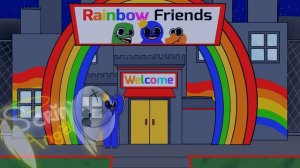 Blue Sad Backstory - COMPLETE EDITION //Rainbow Friends Animation Fanmade Story