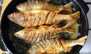 Как жарить рыбу на сковороде.