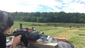 Первые выстрелы МПК Застава М92 7.62х39мм / First shoots SEMI Zastava M92 7.62x39mm