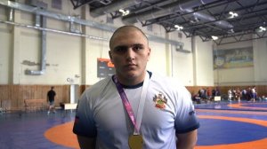 Интервью с победителем юношеской Спартакиады России по греко-римской борьбе Кургиняном Петросом