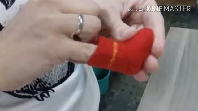 Валяние из шерсти. Мини-валенки. Светлана Юровских.