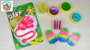 ЛИЗУНЫ ЧАСЫ И ЭСКИМО!! РУКИ ЛИПУЧКИ SLIME ЖВАЧКА ДЛЯ РУК HANDGUM СЛИЗЬ | СПЕЦЗАКАЗ