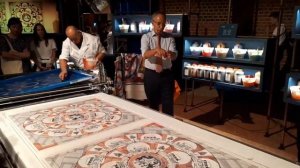 Hermes за кулисами. Изготовление платков Hermes.