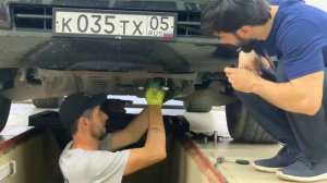 Замена масла Toyota Land Cruiser 100