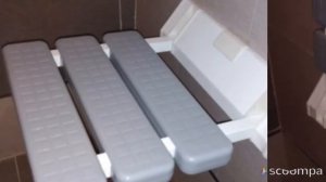 Складной настенный стульчик для экономии места