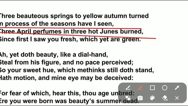 William Shakespeare's Famous Sonnets । Sonnet No.104 । "To me fair friend, you never can be old" смотреть онлайн