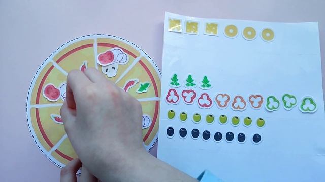 Пицца из бумаги / Бумажная кухня / Хорошая пицца / Бумажная еда