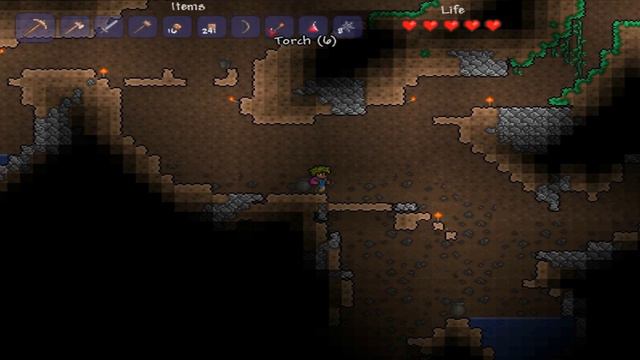 Let's Play Terraria - Часть 5(Да мне фартит сегодня!) смотреть онлайн